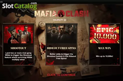 Οθόνη2. Mafia Clash Κουλοχέρης